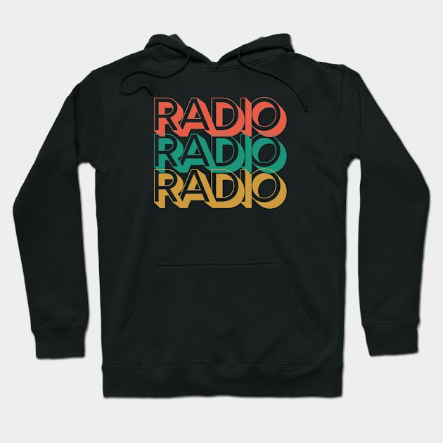 Radio Hoodie by Rev Store